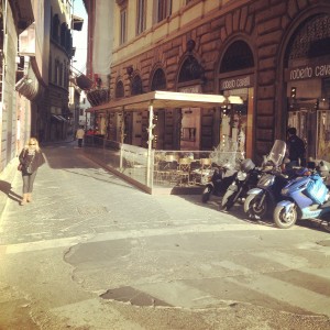Caffé Giacosa Roberto Cavalli Patisserie à Florence terrasse 2