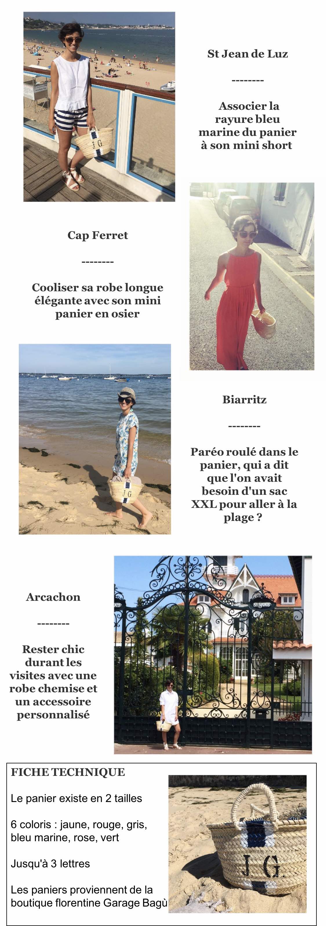 Panier personnalisé atelier ali di firenze