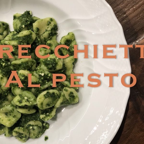 Orecchiette al pesto en italie la meilleure recette